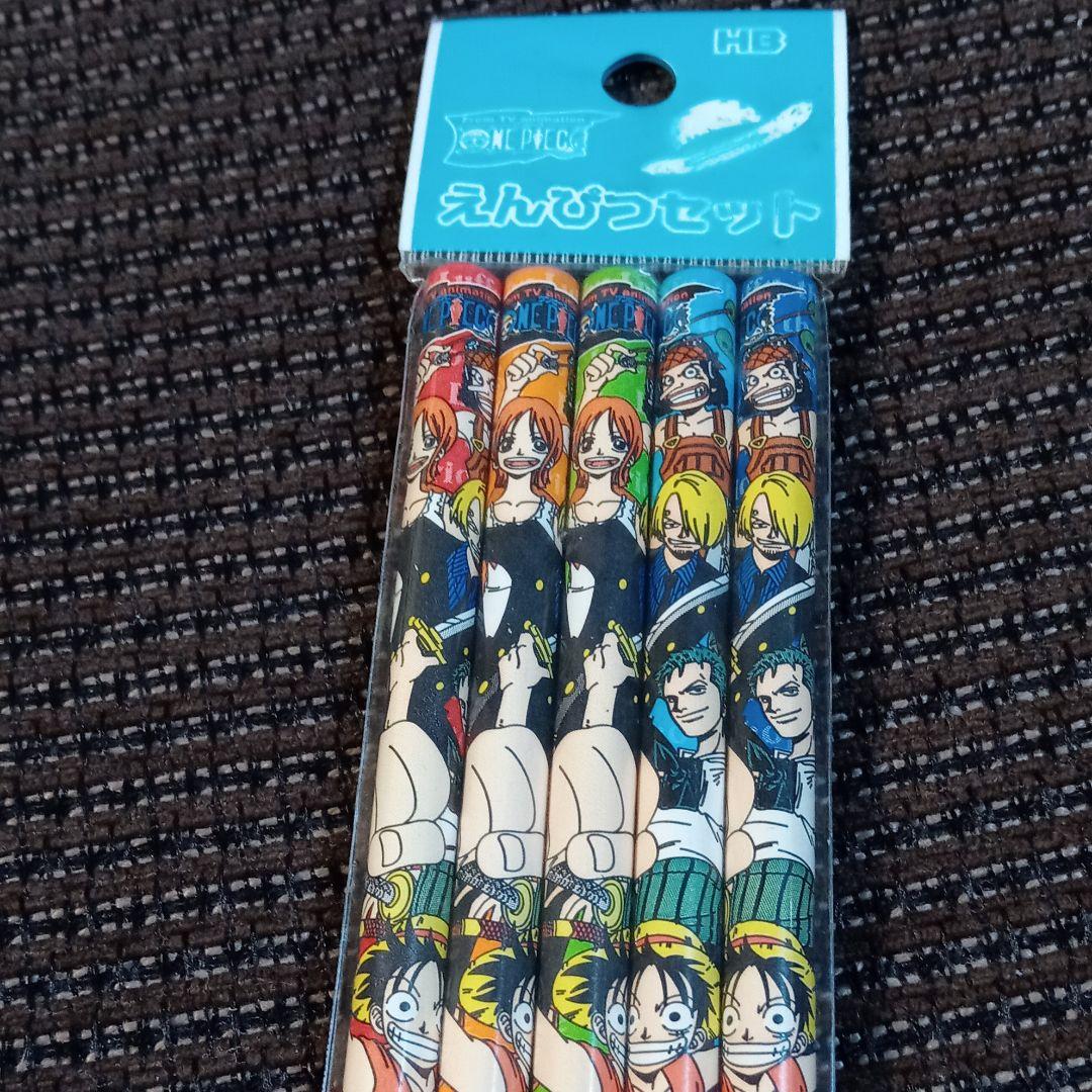 ⑦ワンピース 鉛筆5本セット - メルカリ