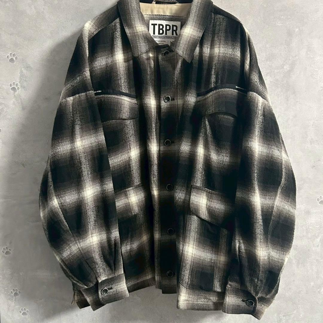 TIGHTBOOTH タイトブース オンブレチェック シャツジャケット