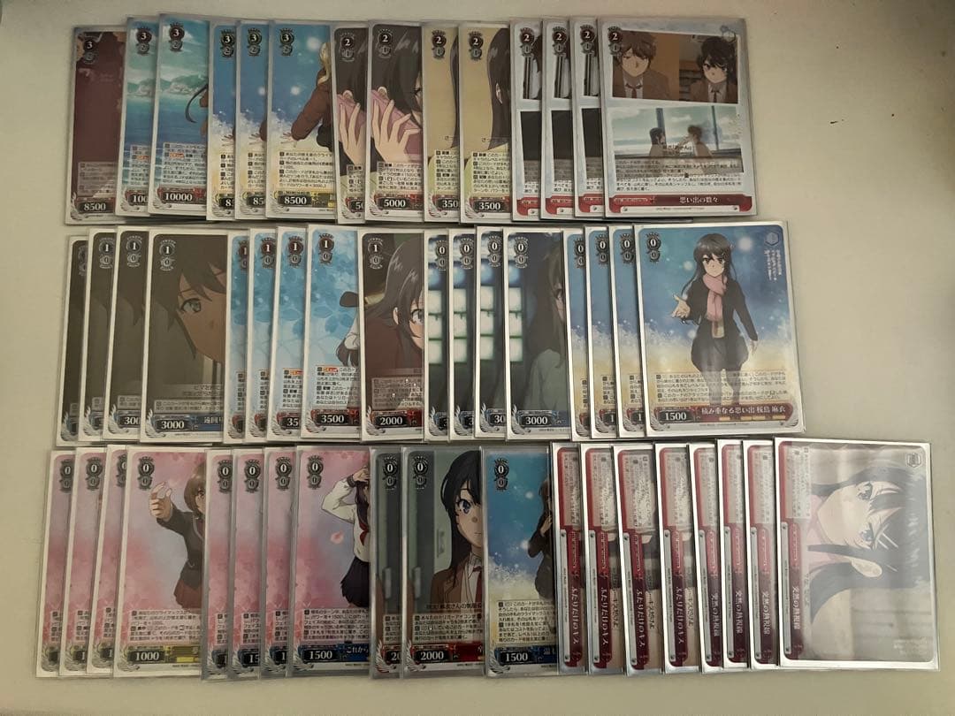 ヴァイスシュヴァルツ 青ブタ 青春ブタ野郎シリーズ デッキ