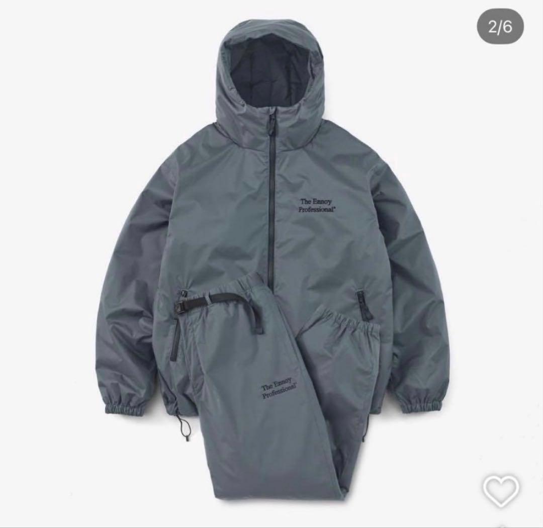 『新品未使用』24aw ennoy PADDED SETUP GRAY ＸＬ