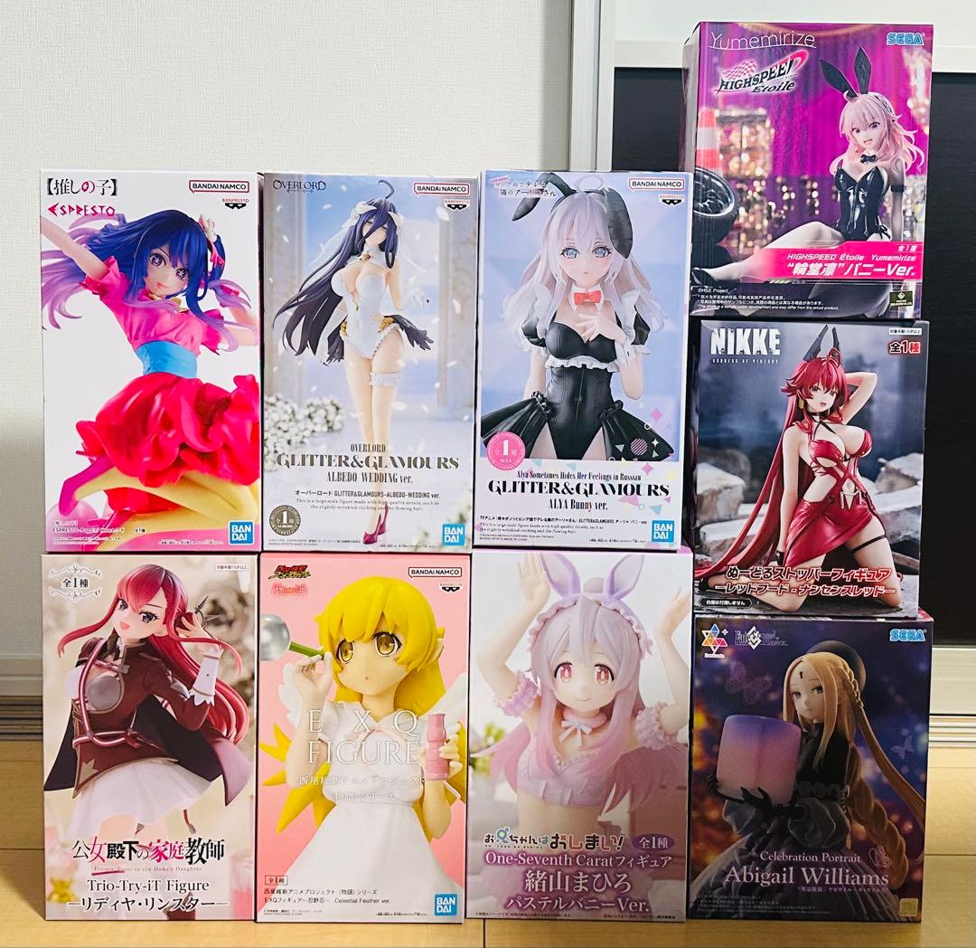 美少女フィギュア 9点セット まとめ売り 推しの子 アーリャ アルベド 他