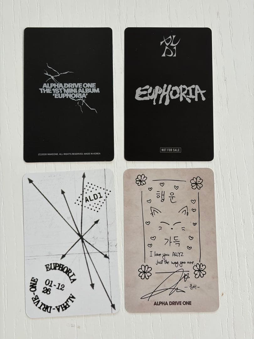 ALD1 ジュンソEUPHORIA トレカ 4枚セット - メルカリ