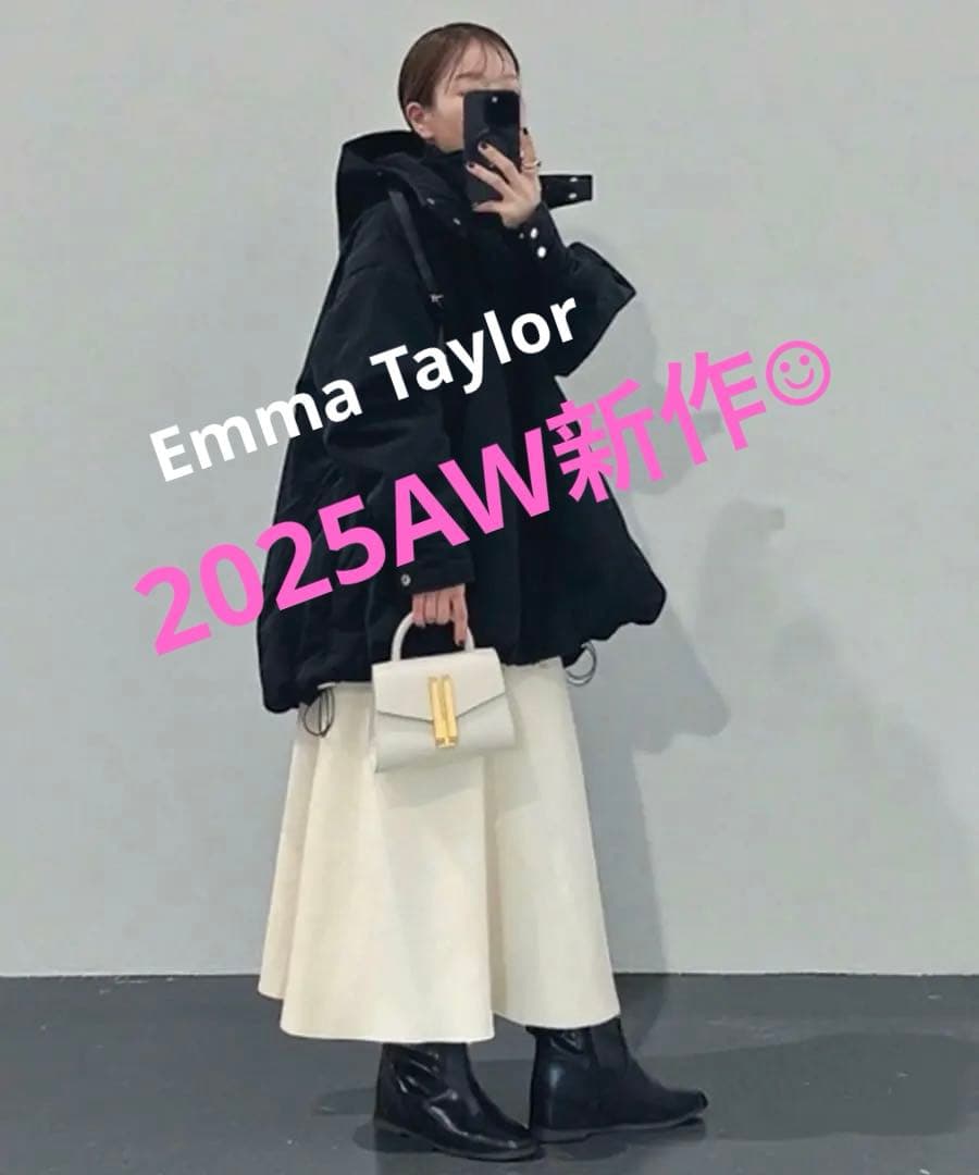完売カラー♥新品 Emma Taylor 3wayパファーフレアオーバーコート