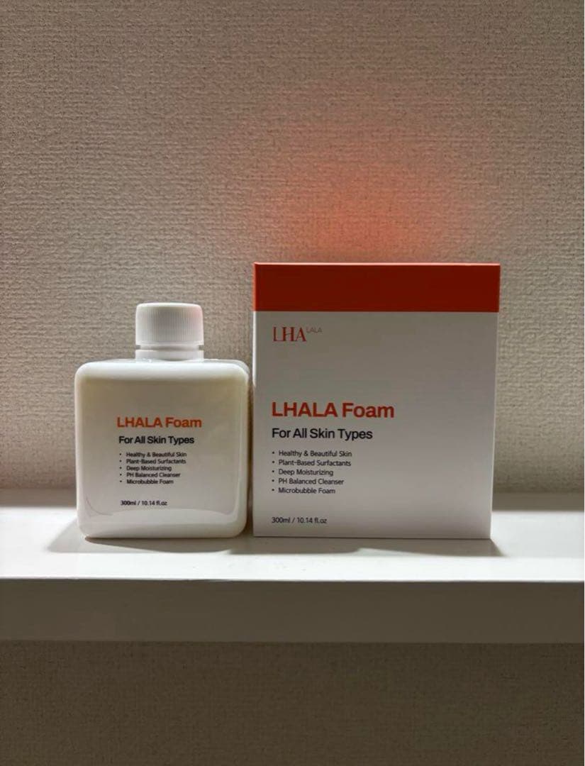 正規品・新品【ララピール洗顔フォーム】LHALA Foam 300ml