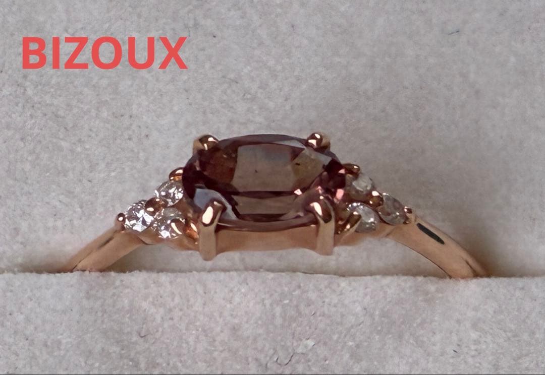 【BIZOUX】K18 PG リング（✨美品） 楽天市場】BIZOUX ビズー K18PG ピンクゴールド リング ダイヤモンド