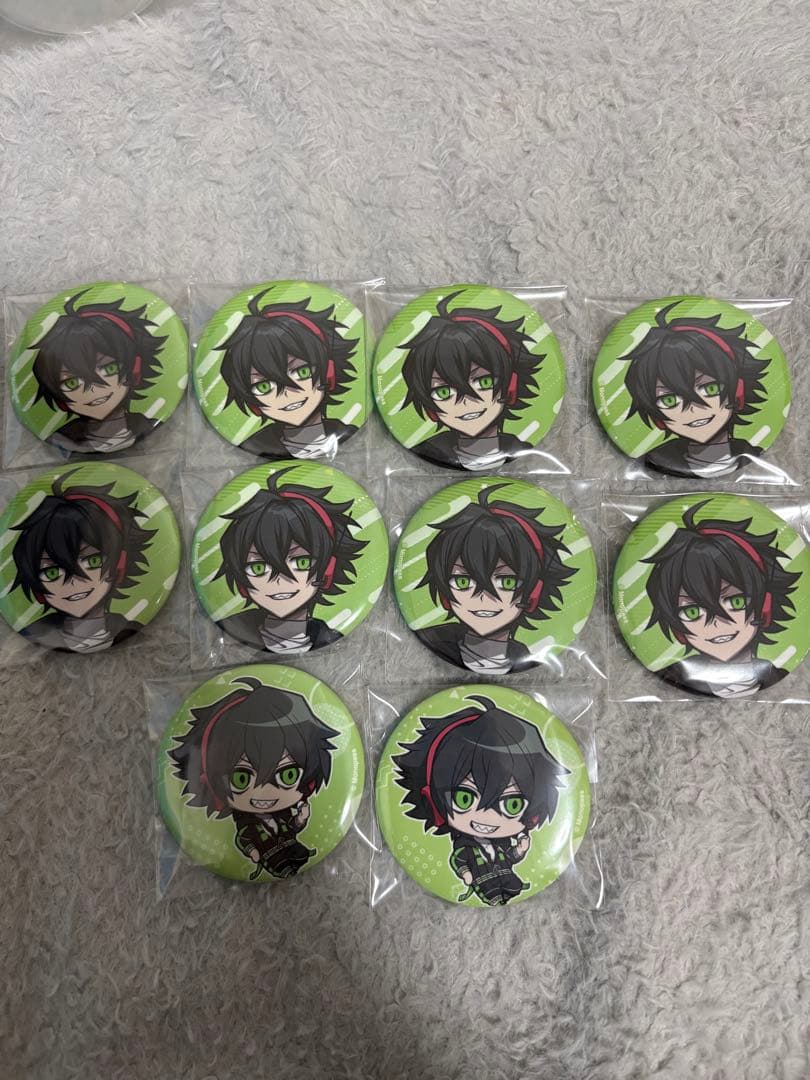 モノパス シャークん pus 缶バッジ - メルカリ