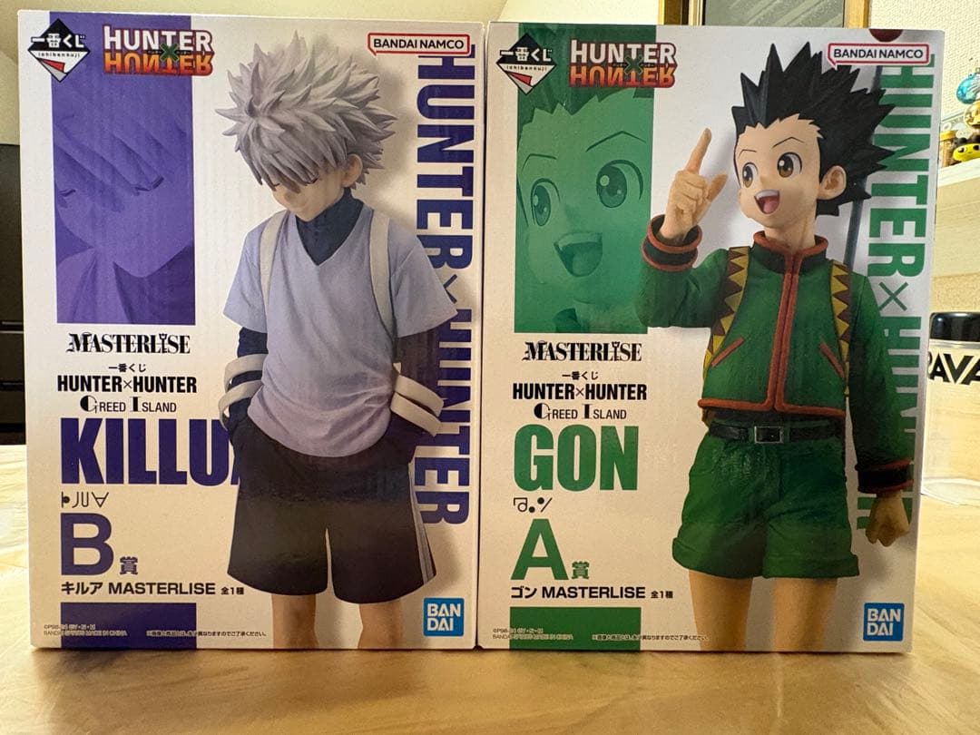 ハンターハンター　1番くじ　ゴン×キルアセット