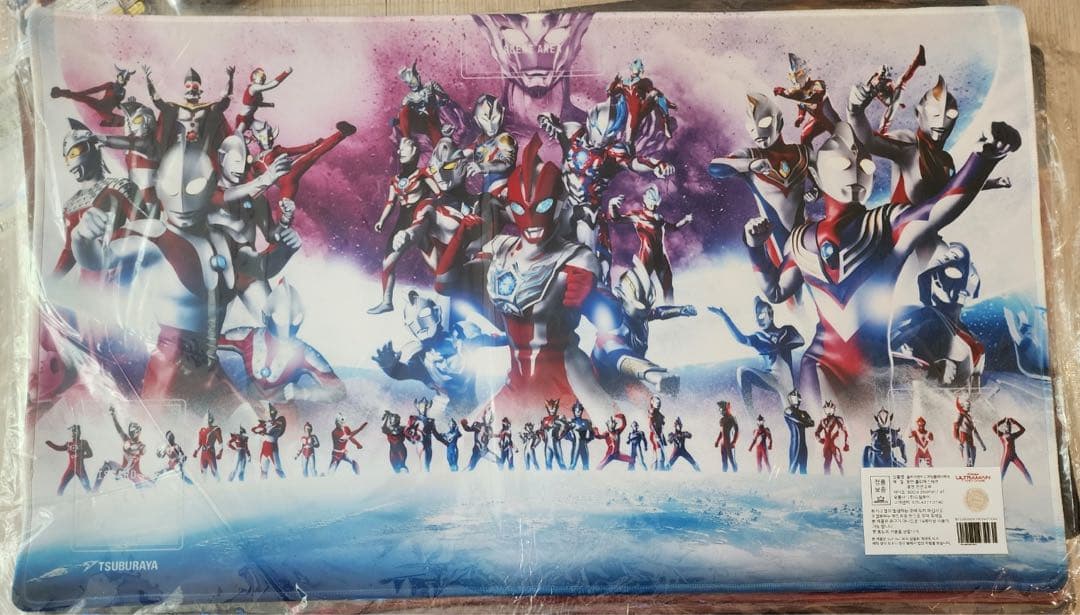 【UCG ウルトラマンカードゲーム韓国限定オフィシャルプレイマット】 プレイマット】ウルトラマン カードゲームオフィシャルプレイマット