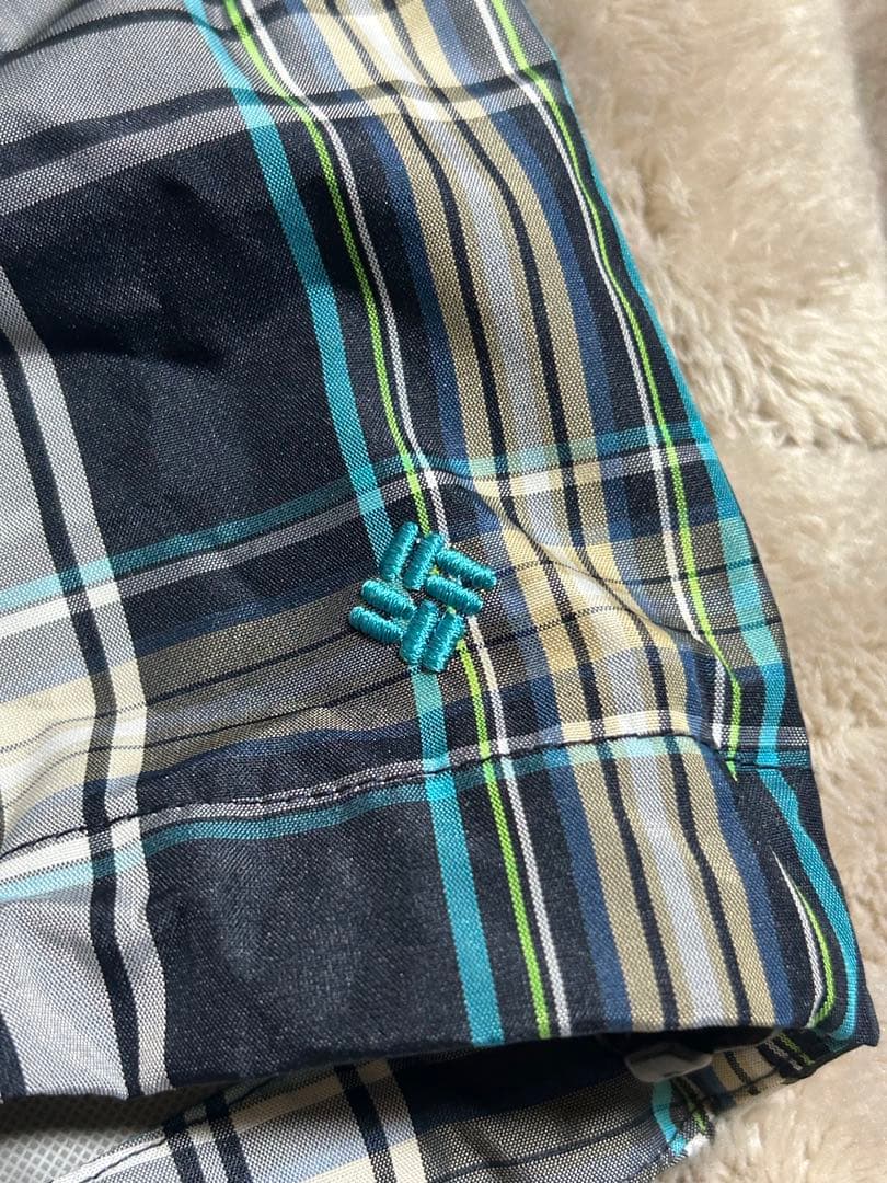 00s Columbia チェック マウンテンパーカshell jacket - メルカリ