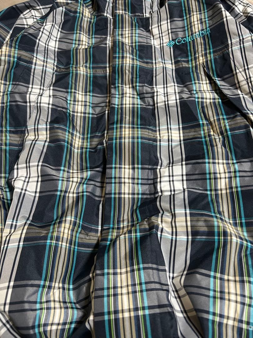 00s Columbia チェック マウンテンパーカshell jacket - メルカリ
