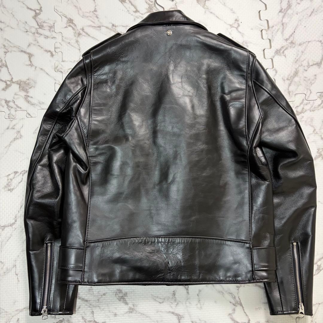 極美品✨ schott ライダースジャケット 613SJH 馬革 黒 40 - メルカリ