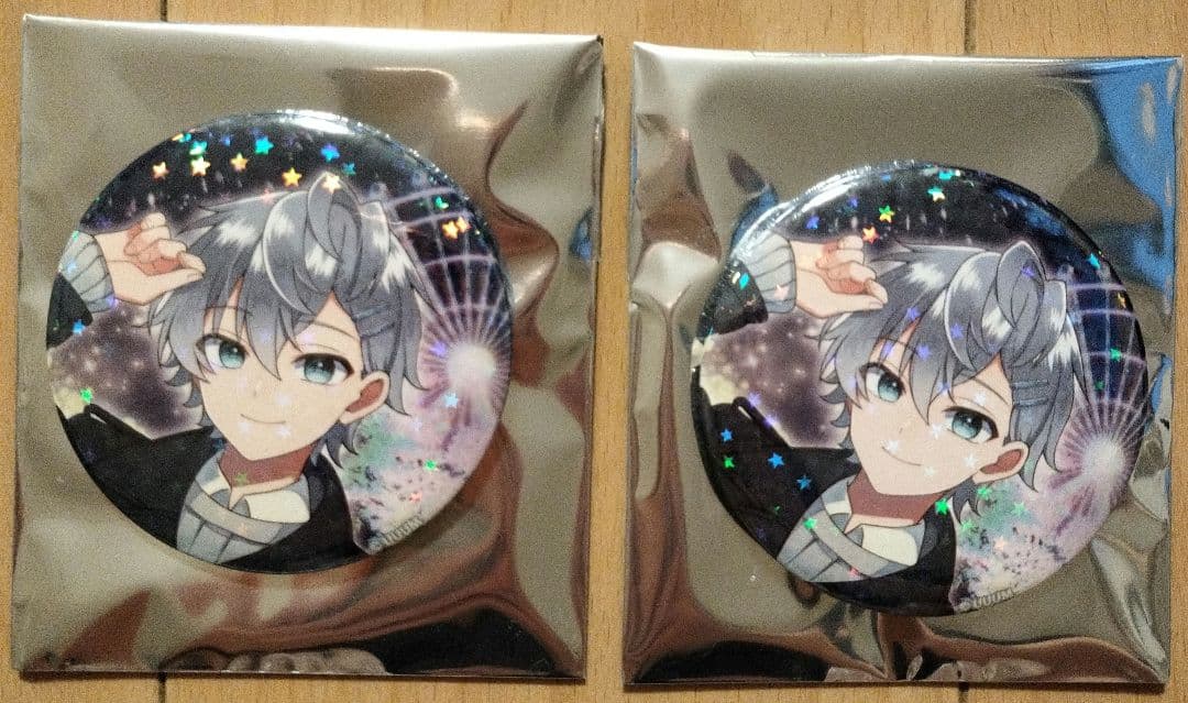 カラフルピーチ からぴち 東武動物公園 イルミネーション 缶バッジ