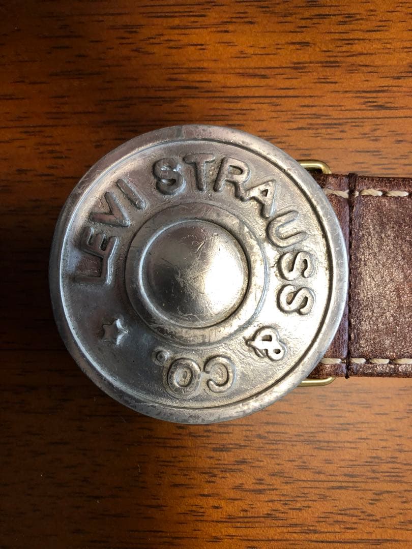 リーバイス　ボタン型ベルト　ヴィンテージ