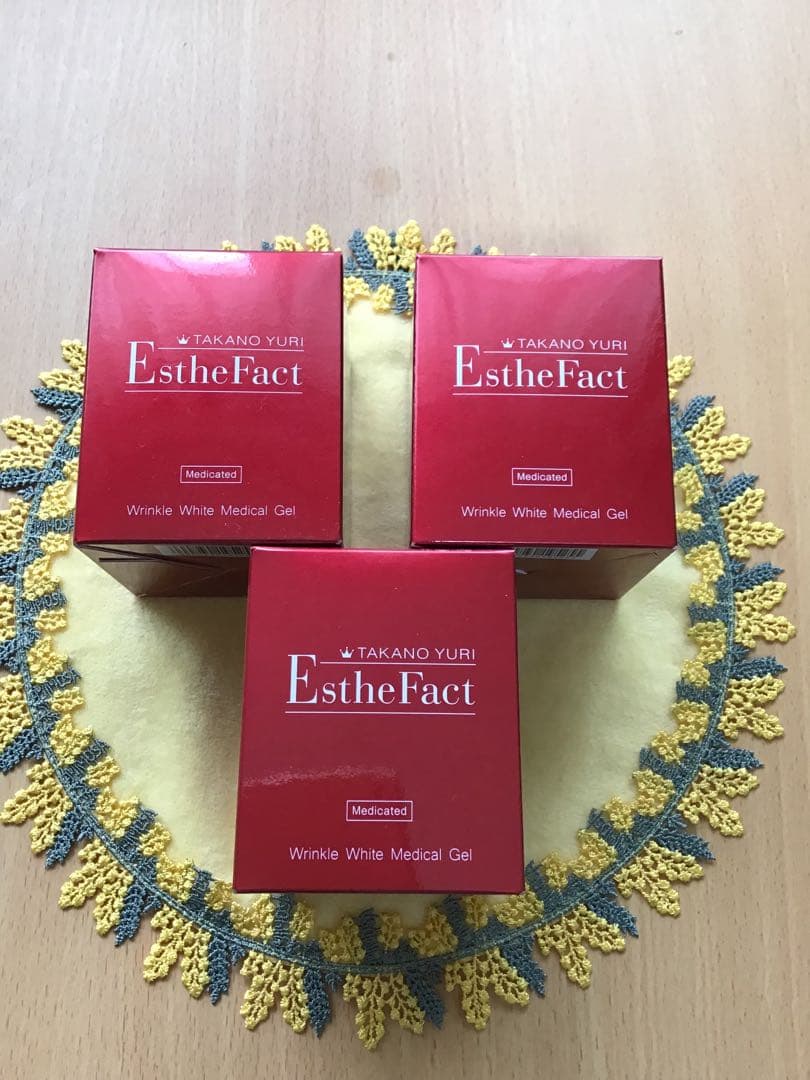 ❣️たかの友梨 ❣️エステファクトメディカルジェル3個セット❣️ たかの友梨の1品6役オールインワンジェルが新独自成分を配合して