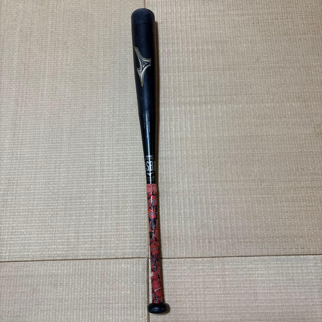 【美品】BEYOND MAXレガシー 少年用軟式バット80センチ バットケース付