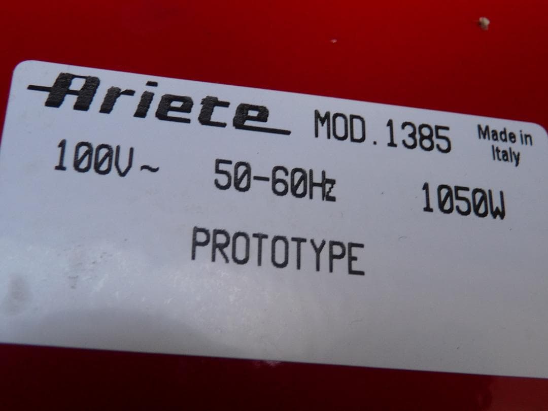 アリエテ Ariete エスプレッソ・カプチーノメーカー 1385J-RD - メルカリ