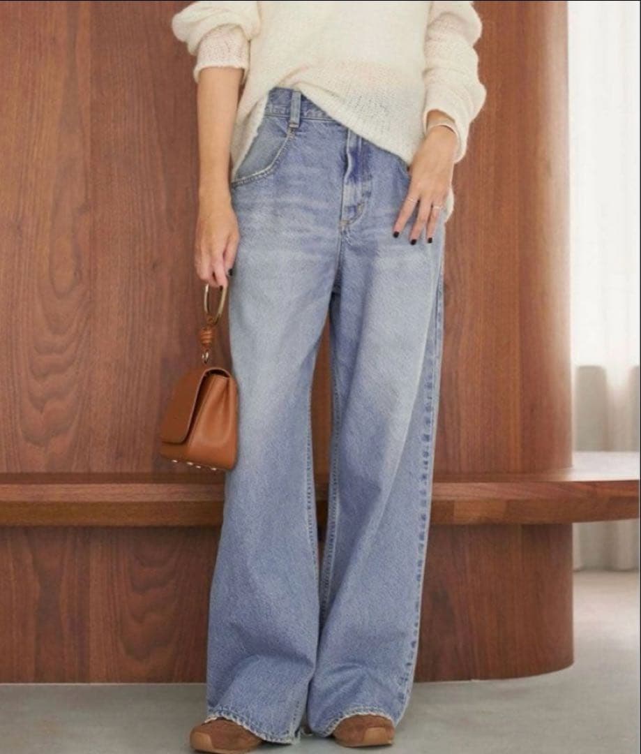 新品未使用　Plage R’IAM WIDE デニム 36サイズ