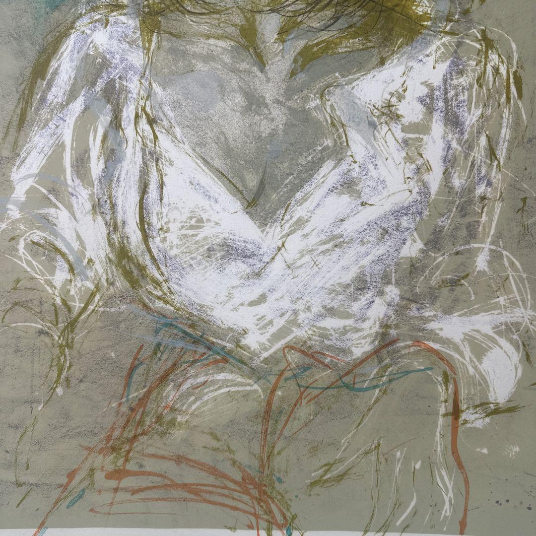 真作 ジャック・ペクナール リトグラフ 版画パステル画 価値絵画 美術