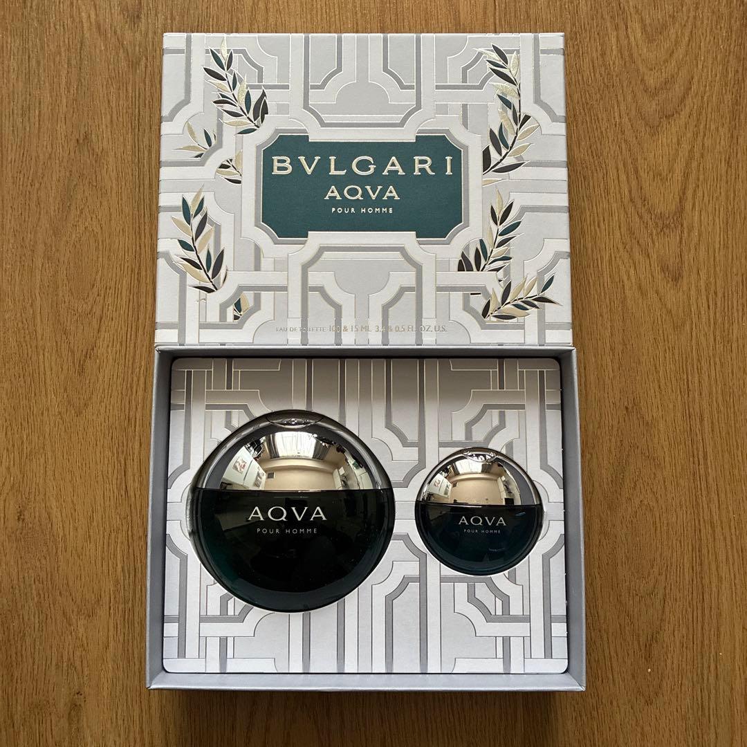 【未使用品】ブルガリ アクア プールオム オードトワレ コフレセット