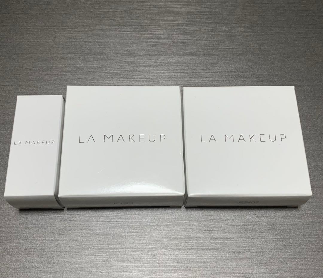 3個セット ラ・メイキャ　ゴッドパウダー　カブキブラシセット