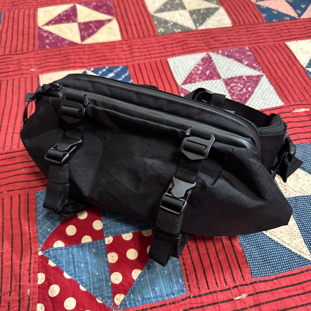 CODE OF BELL X-POD Ⅱ ブラック ボディバッグ