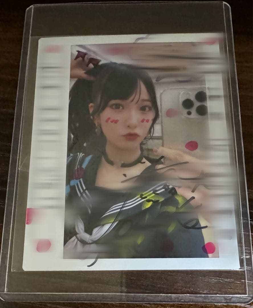 抹*ン様 山田杏佳　チェキ