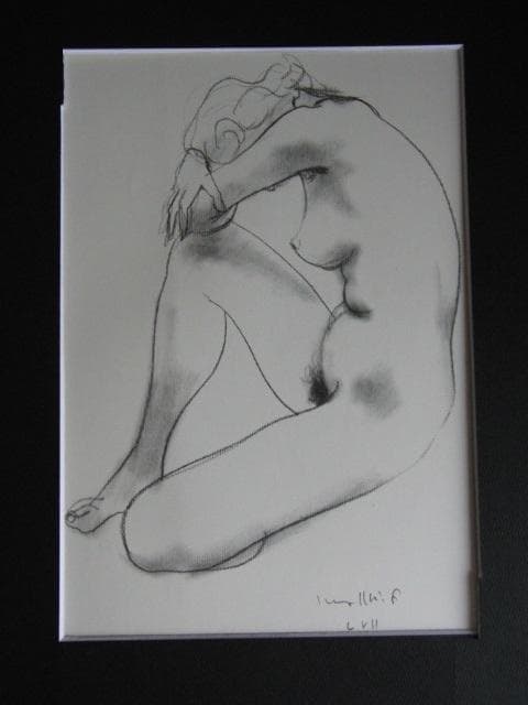 古澤岩美、【24】、超希少な1969年2000部限定、大判額装用画集より