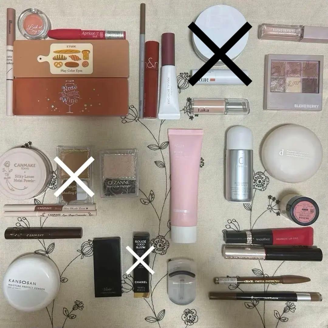コスメ 化粧品 まとめ売りETUDE rom&nd CANMAKE マキアージュ コスメまとめ売り12点 - メルカリ