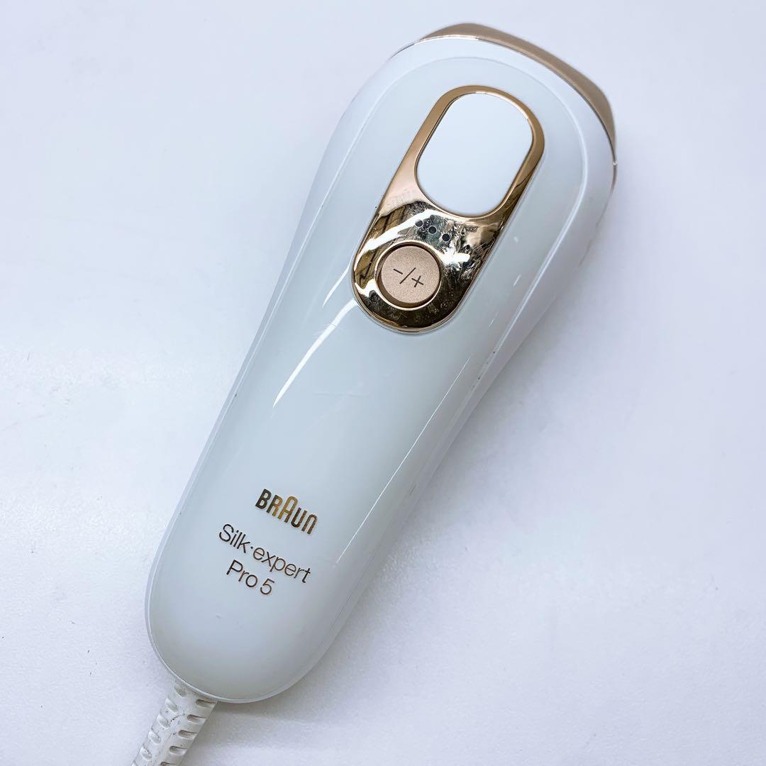 《最新モデル⭐️ほぼ未使用》 ブラウン シルクエキスパート Pro 5 PL