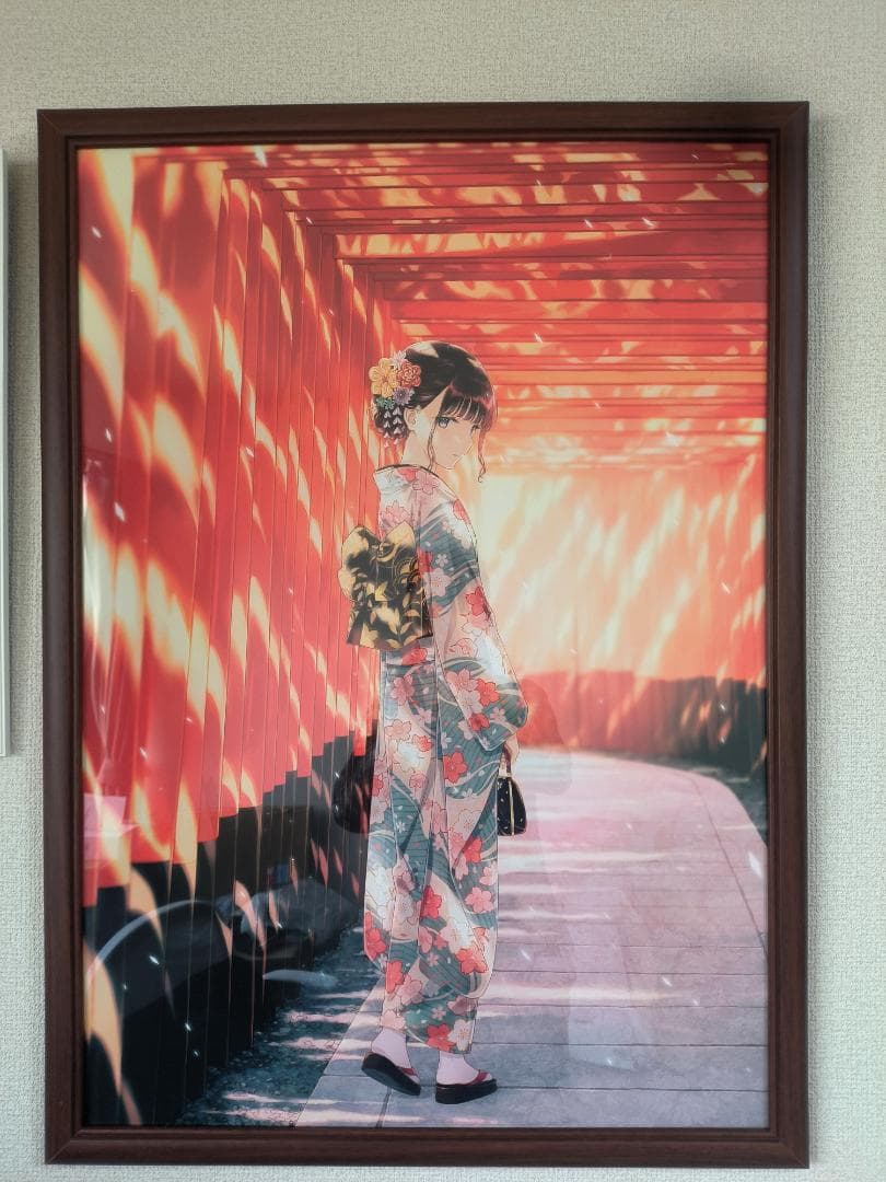 Hiten　緋色の心　複製原画 　絵師100人展