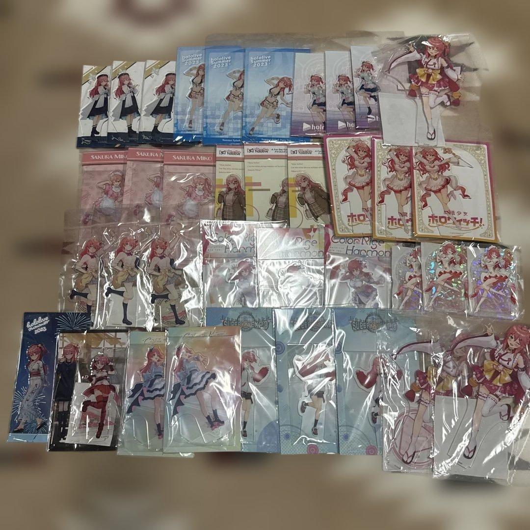 さくらみこ　アクリルスタンド38点セット