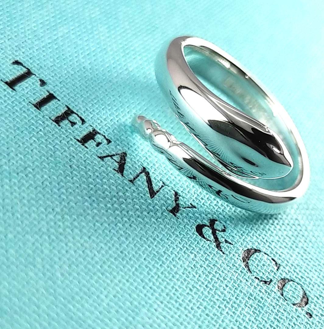 ●SALE●【ティファニー】スネーク　ヘビ　蛇　リング　１２号　2262