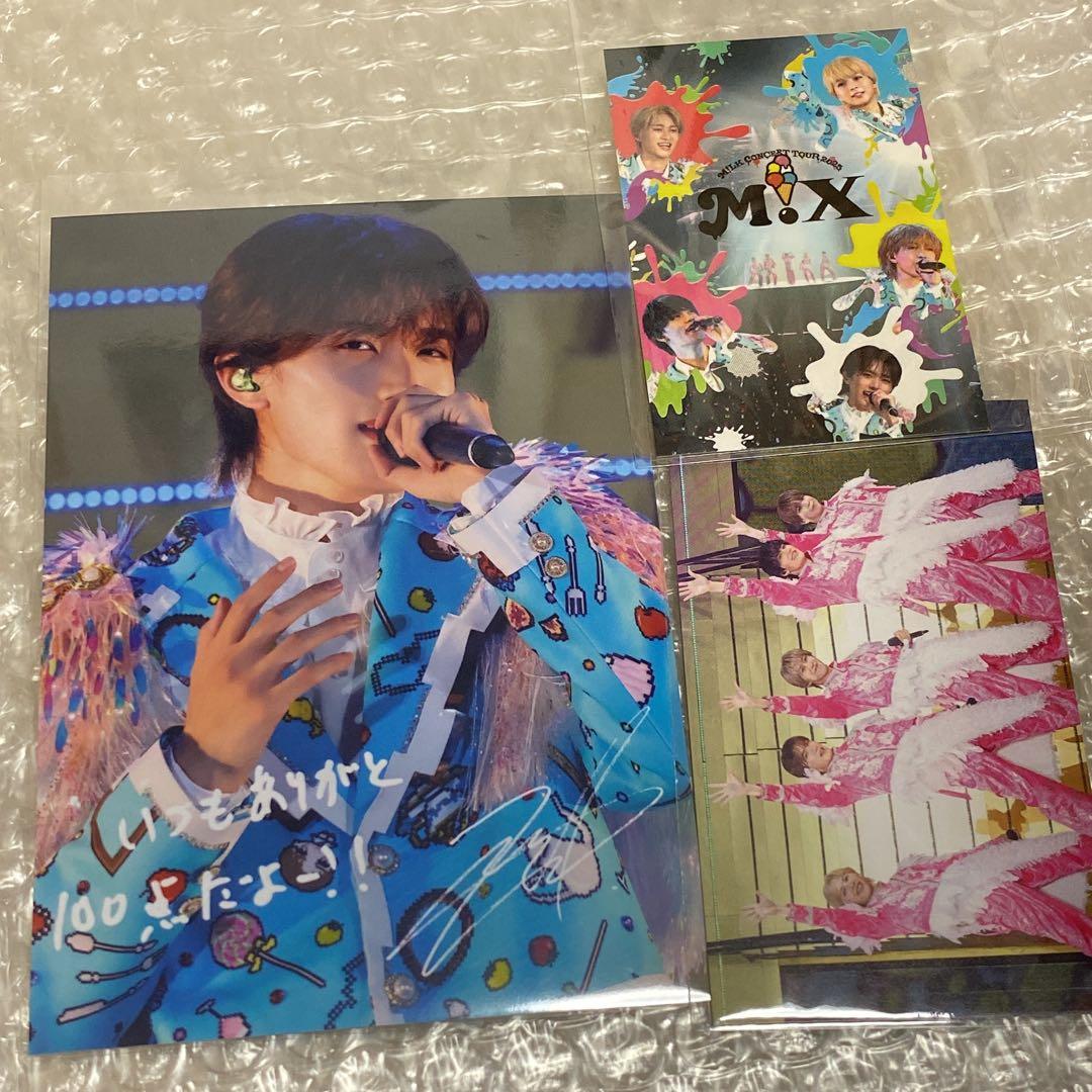 M!LK 山中柔太朗 FC予約M!X特典 複製サイン生写真 - メルカリ