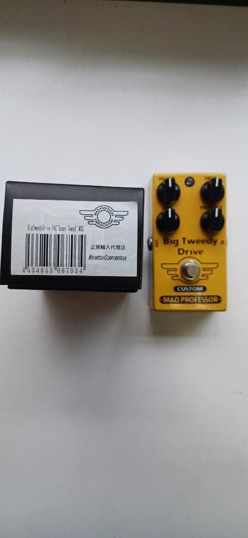 Big Tweedy Drive ギターエフェクター new】MAD PROFESSOR / BIG TWEEDY DRIVE FAC【横浜店】 - Geek IN Box
