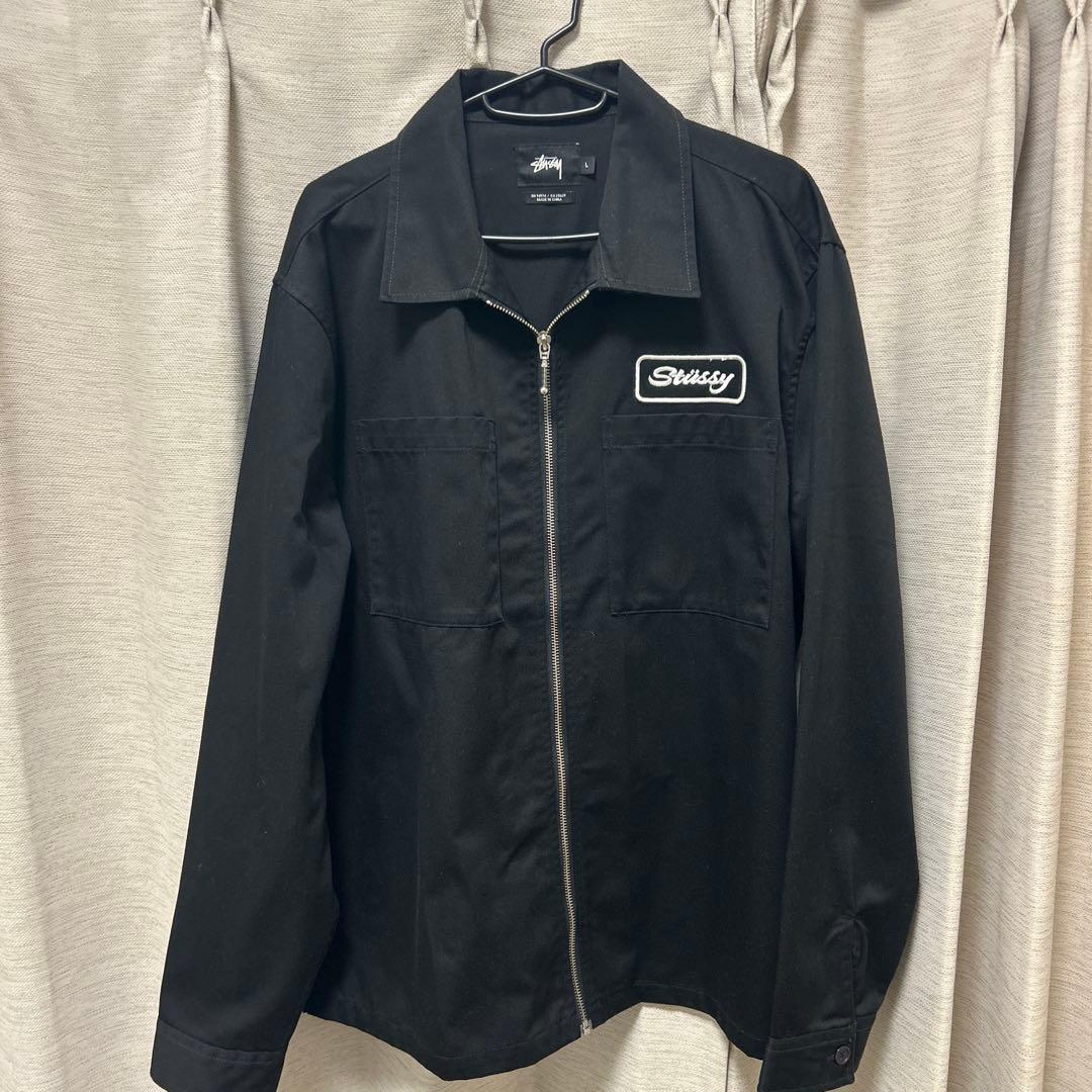 stussy ワークジャケット　黒 Workgear Jacket – Black | Outerwear | Stüssy Japan