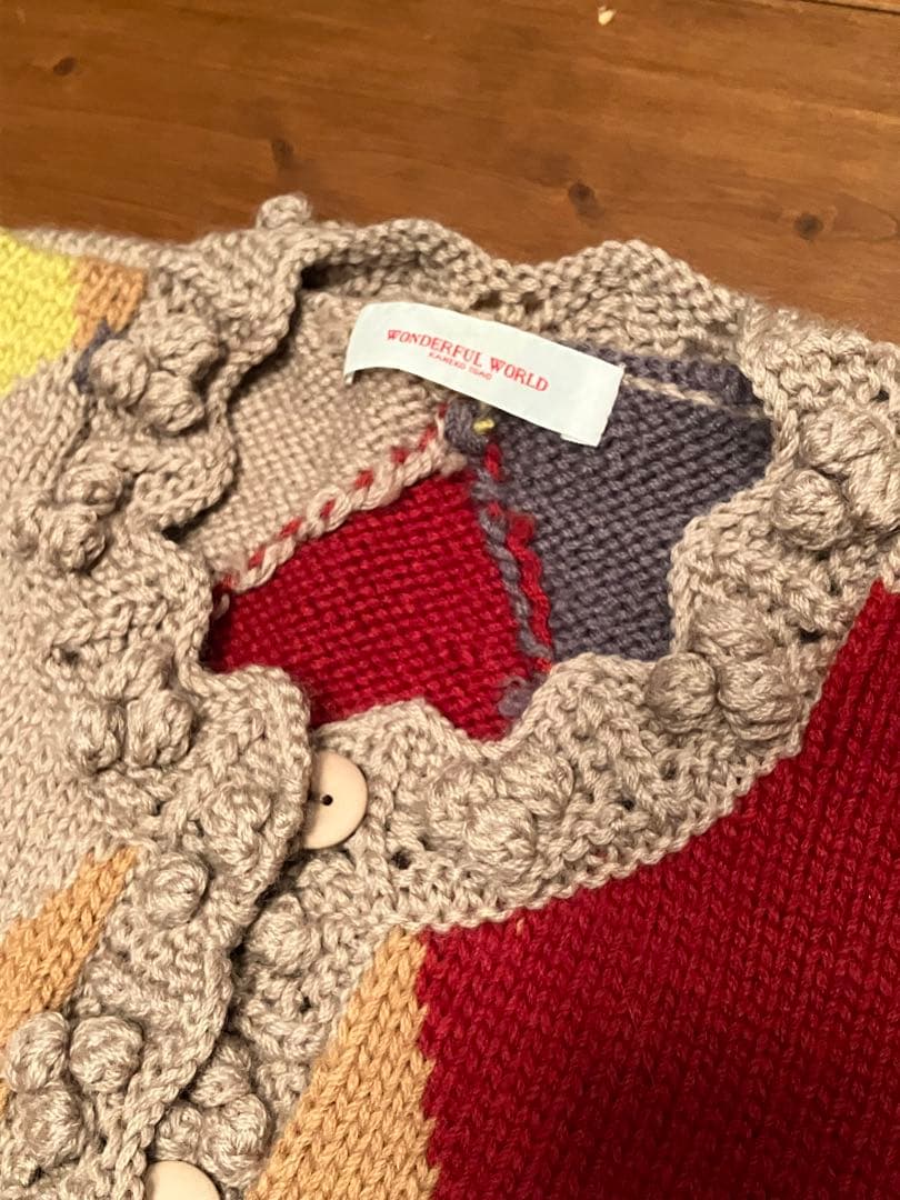 ワンダフルワールド カーディガン