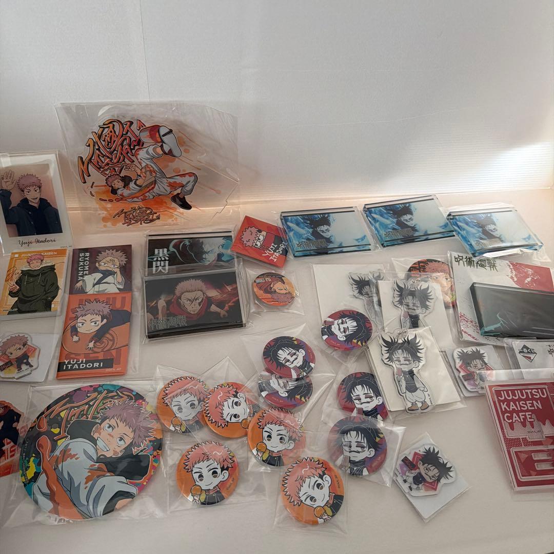 呪術廻戦 脹相 虎杖脹相 九相図 缶バッジ アクリル 多々 セット