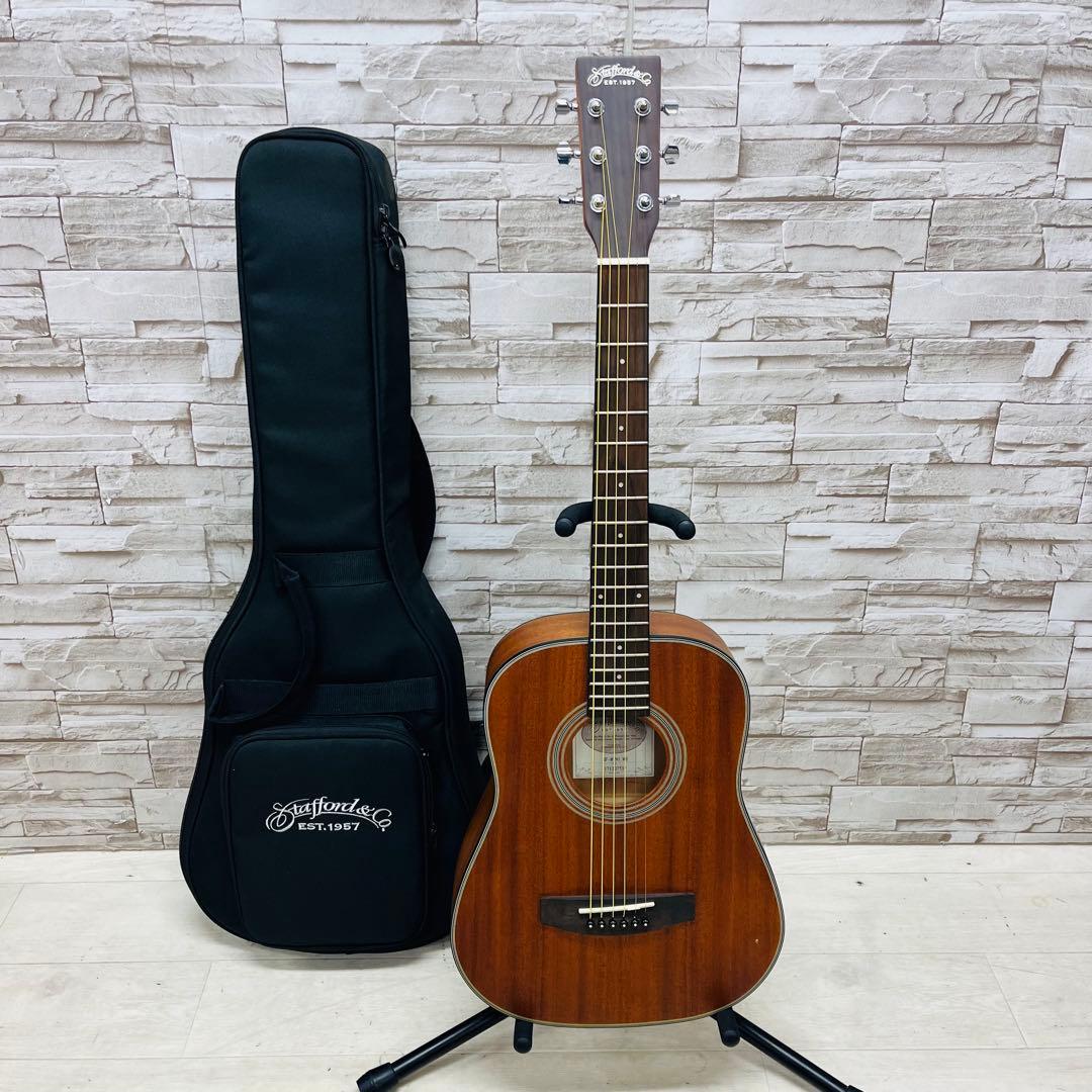 美品 Stafford&Co. SF-MINI MH ミニアコースティックギター