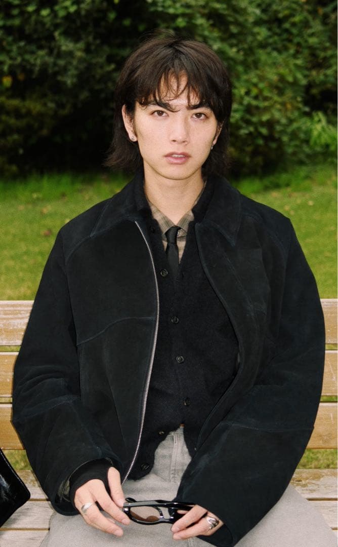 strong 005 SUEDE jacket ours 深水光太 深水光太さんと行くショップクルーズ。今ほしい冬アウター3選