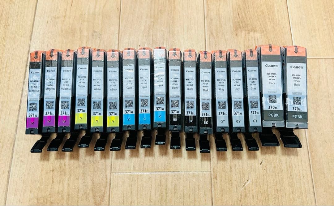 Canon 371XL 370XLインクカートリッジ 17個セット