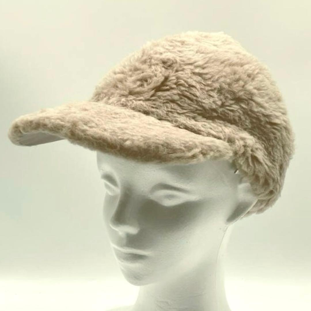 【極美品】マックスマーラ　近年✨テディベア ベースボールキャップ ベージュ