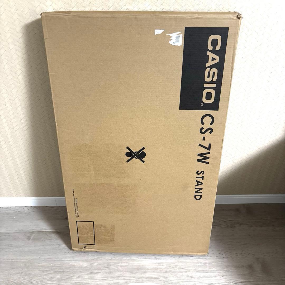 未使用品　カシオ　キーボードスタンド　CS-7W CASIO 2026年最新】カシオ CS-7W (キーボードスタンド)の人気アイテム - メルカリ