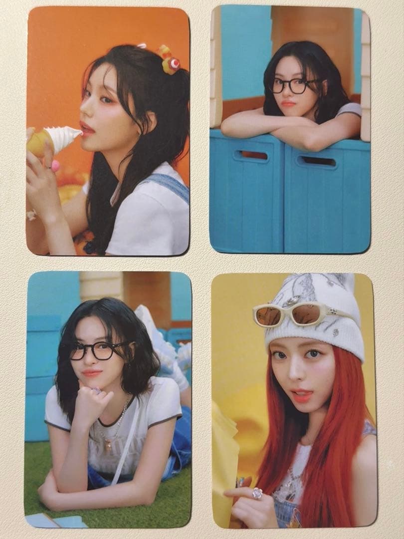 ITZY リュジン イェジ ユナ トレカ 4枚 - メルカリ