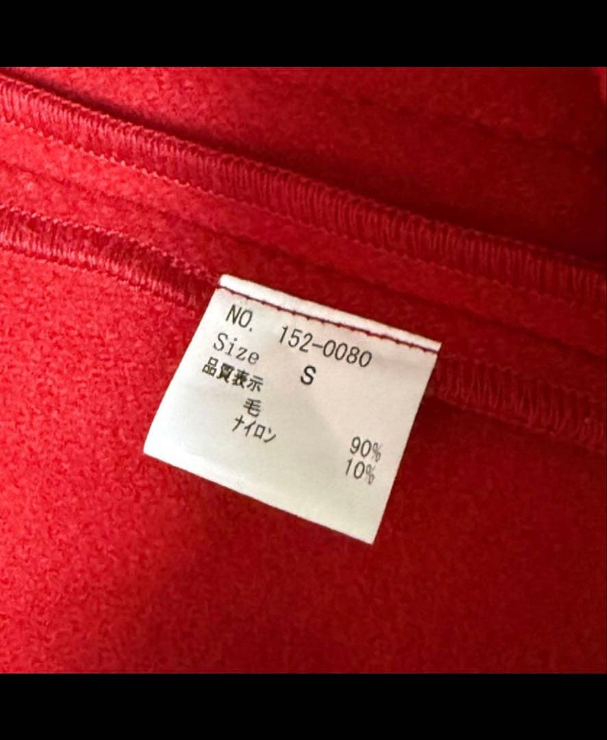 やっぱりかわいい‼️ホームスパン☆ヘビーメルトンロングダッフル