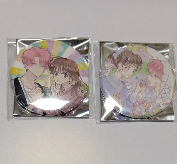 多聞くん今どっち！？　福原多聞＆木下うたげ　F/ACE展　トレーディング缶バッジ