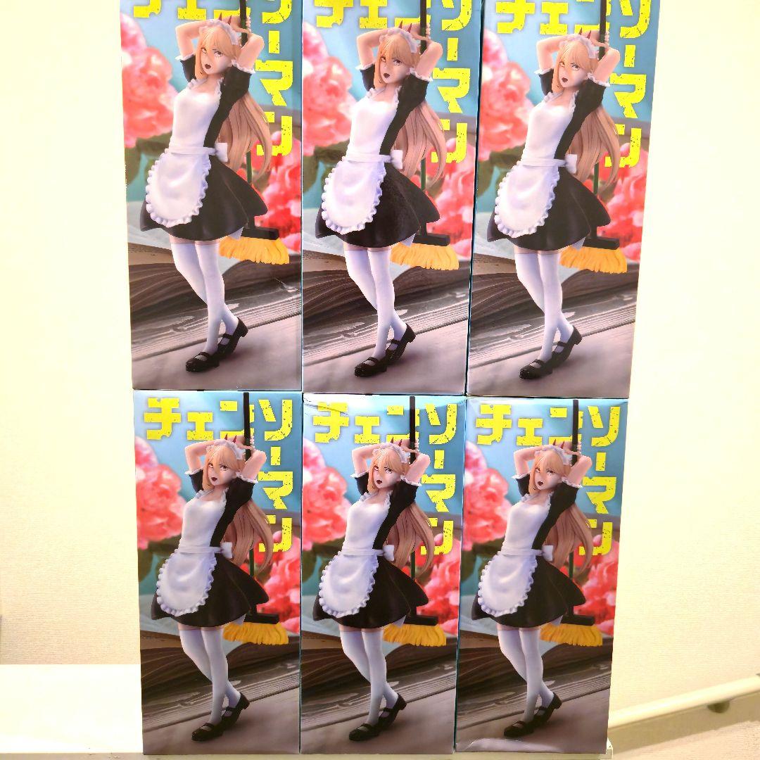 GIGO限定　チェンソーマン　パワー　メイド　フィギュア　6個セット