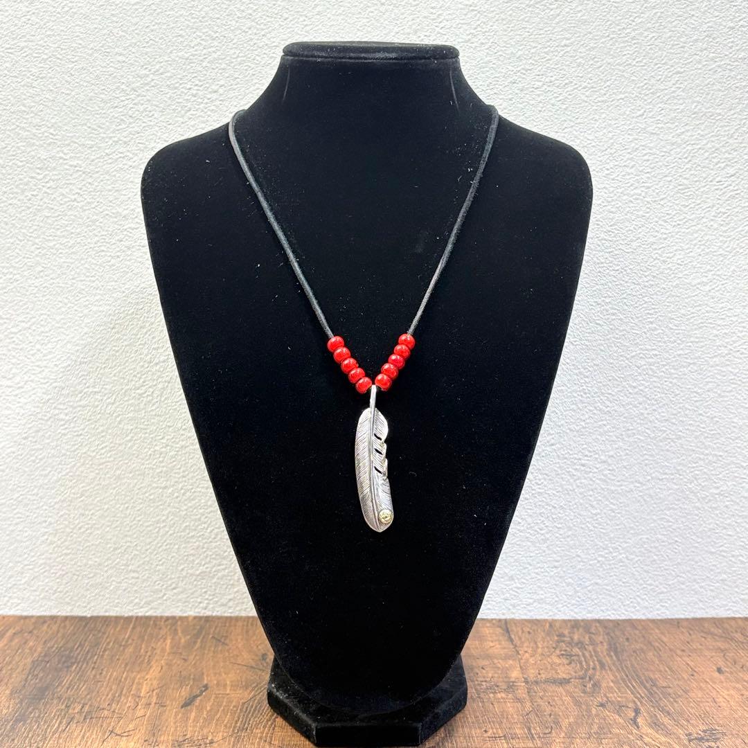 タディアンドキング TADY&KING ネックレス カスタム 特大フェザー