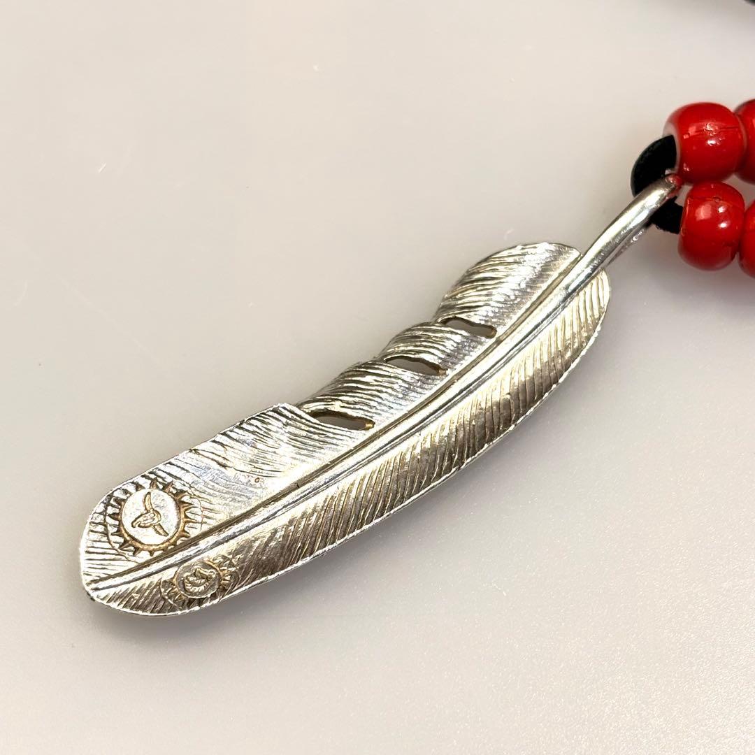 タディアンドキング TADY&KING ネックレス カスタム 特大フェザー