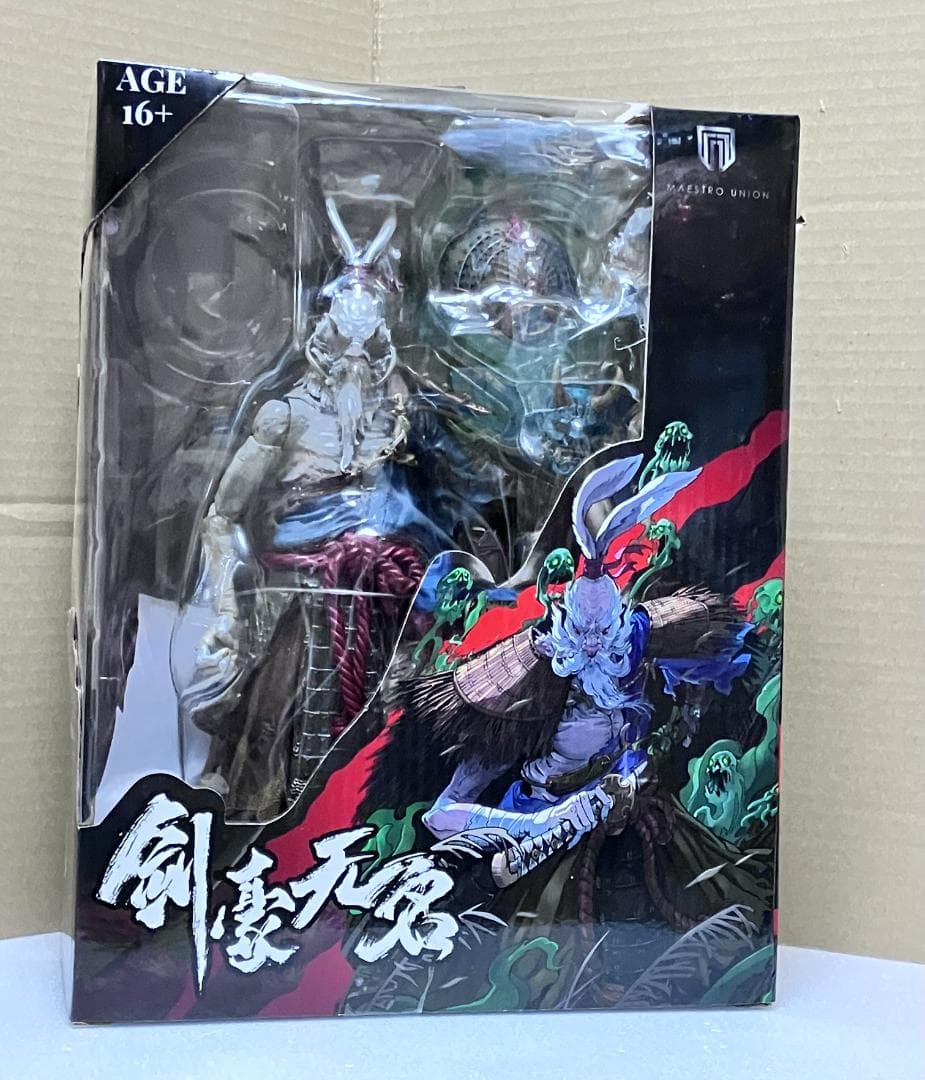 新品未開封 剣豪無名 兎侍(ウサちゃん)1/12スケール アクション