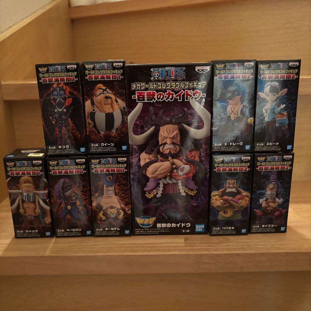 新品未開封　ワンピース　百獣海賊団　ワーコレ　セミコンプセット　ホーキンス抜き